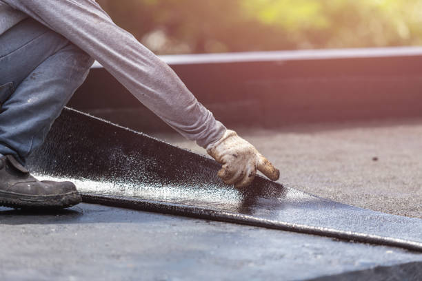 Professional Crawl Space Encapsulation technician working in Melville, NY